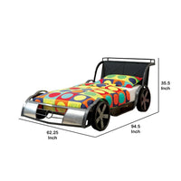 Gatsy GT Race Car Kids Full Bed with Headboard Shelf  - BM342547