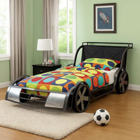 Gatsy GT Race Car Kids Full Bed with Headboard Shelf  - BM342547