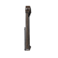 Lynda Dresser Mirror, 44 Inch Low Distortion, Walnut Brown Crown Molding - BM344815