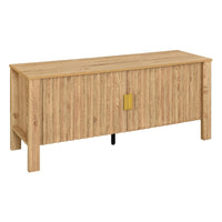 Hay TV Media Console, 47 Inch, 2 Doors w Adjustable Shelves, Beige - BM344820