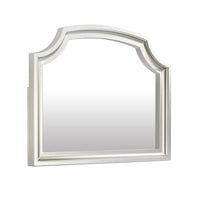 Felix Dresser Mirror, 30 Inch, Low Distortion Glass, Matte Silver Pine - BM344822