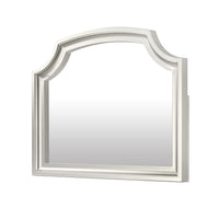 Felix Dresser Mirror, 30 Inch, Low Distortion Glass, Matte Silver Pine - BM344822