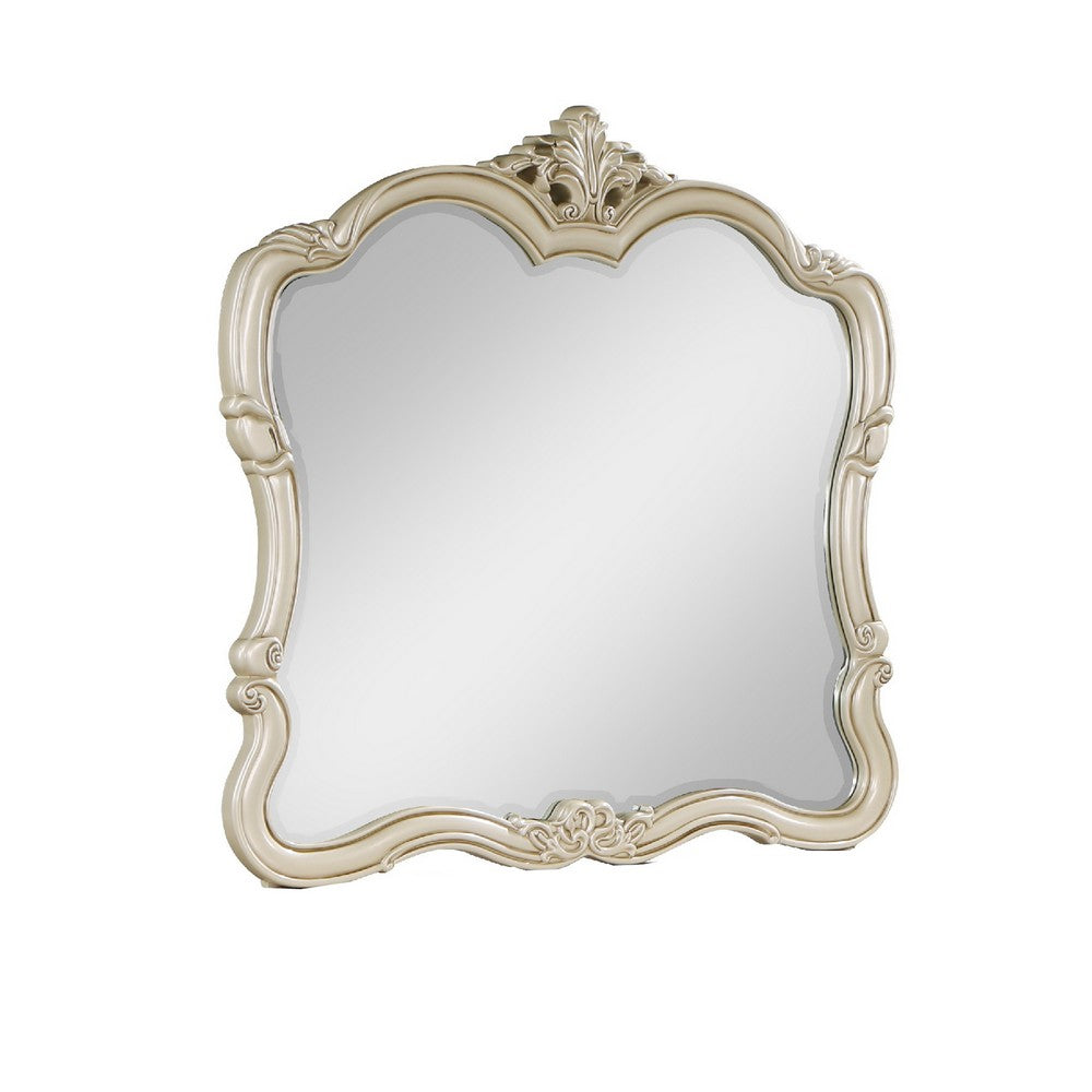 Kerra Dresser Mirror, 47 Inch, Low Distortion Glass, Champagne Silver - BM344828