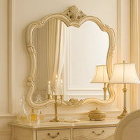 Kerra Dresser Mirror, 47 Inch, Low Distortion Glass, Champagne Silver - BM344828