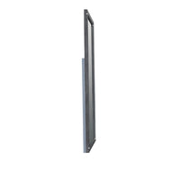 Odiy Vanity Dresser Mirror, Charcoal Gray, 42 Inch Solid Pine Wood - BM344844