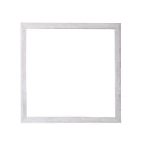 Bisca Dresser Mirror, 40 Inch Square, Driftwood Gray Decorative Laminate - BM344859