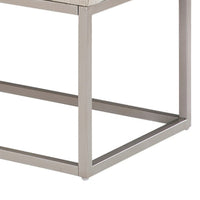 Mei Bench, Channel Tufted Beige Upholstery, 48 Inch Champagne Gray - BM346671