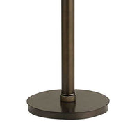 Jesy Modern Floor Lamp with Dome Metal Shade, 59 Inch Dark Bronze - BM346795