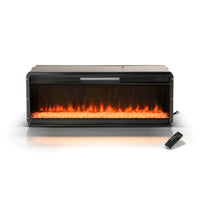 Hemy Electric Crystal Fireplace Insert w Remote, 43 Inch, Ember Design  - BM347046