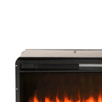 Hemy Electric Crystal Fireplace Insert w Remote, 43 Inch, Ember Design  - BM347046