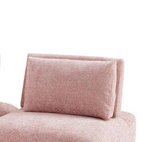 Stavan Modular 2 Seater Sofa, Pink Boucle, Adjustable Backs, 73 Inch - BM347608
