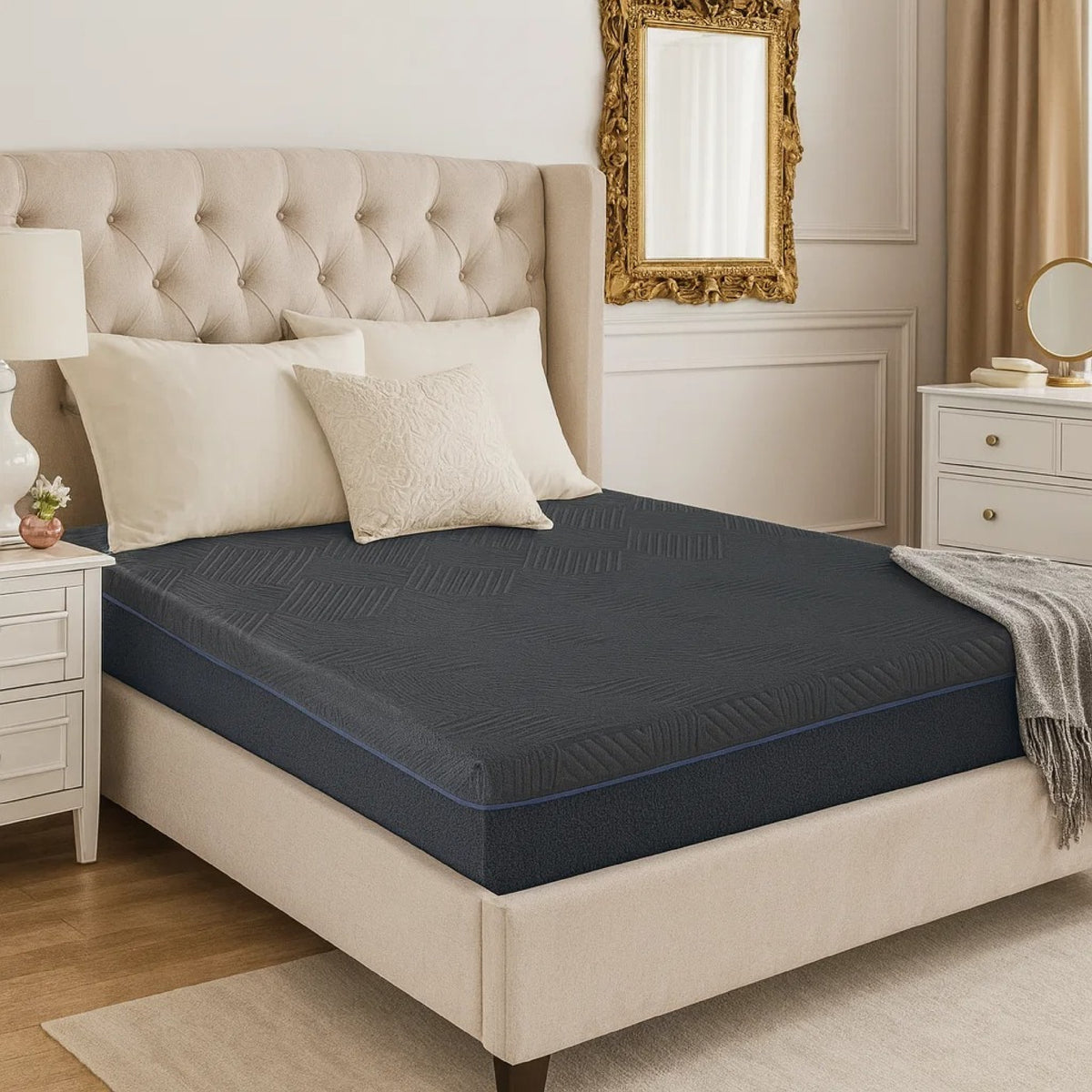 Bay Full Size Mattress, Firm Green Tea Cool Gel Memory Foam, 11 Inch  - BM347842
