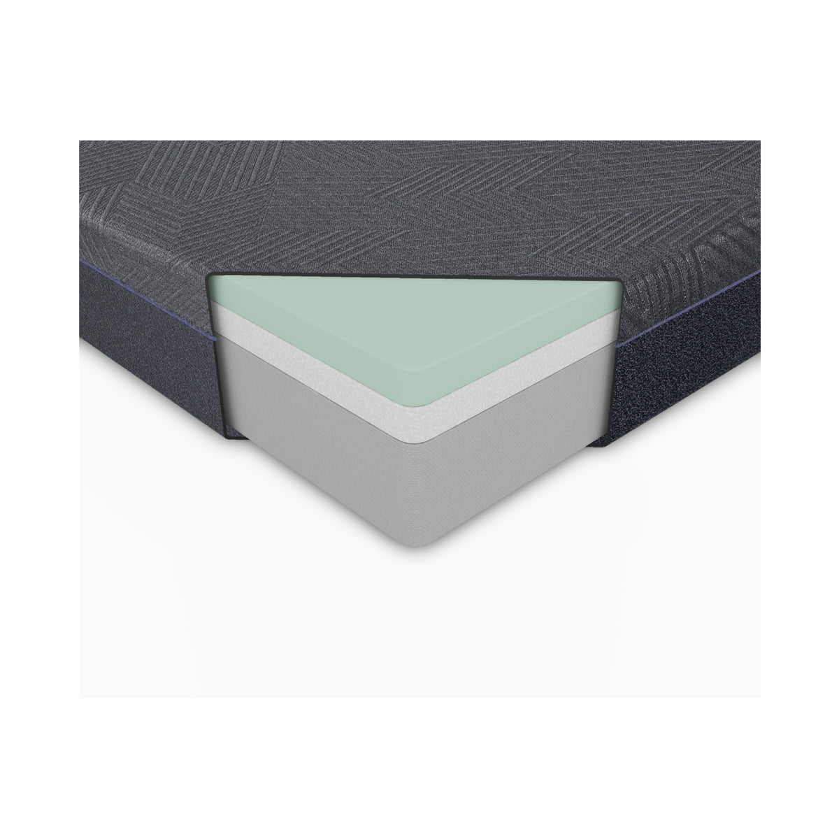 Bay Queen Size Mattress, Firm Green Tea Cool Gel Memory Foam, 11 Inch  - BM347843