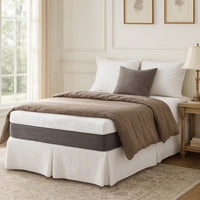 Mea California King Mattress, Firm Green Tea Cool Gel Memory Foam, 12 Inch  - BM347844