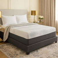 Mea King Size Mattress, Firm Green Tea Cool Gel Memory Foam, 12 Inch  - BM347845