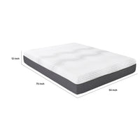 Mea Full Size Mattress, Firm Green Tea Cool Gel Memory Foam, 12 Inch  - BM347846