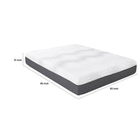 Mea Queen Size Mattress, Firm Green Tea Cool Gel Memory Foam, 12 Inch  - BM347847