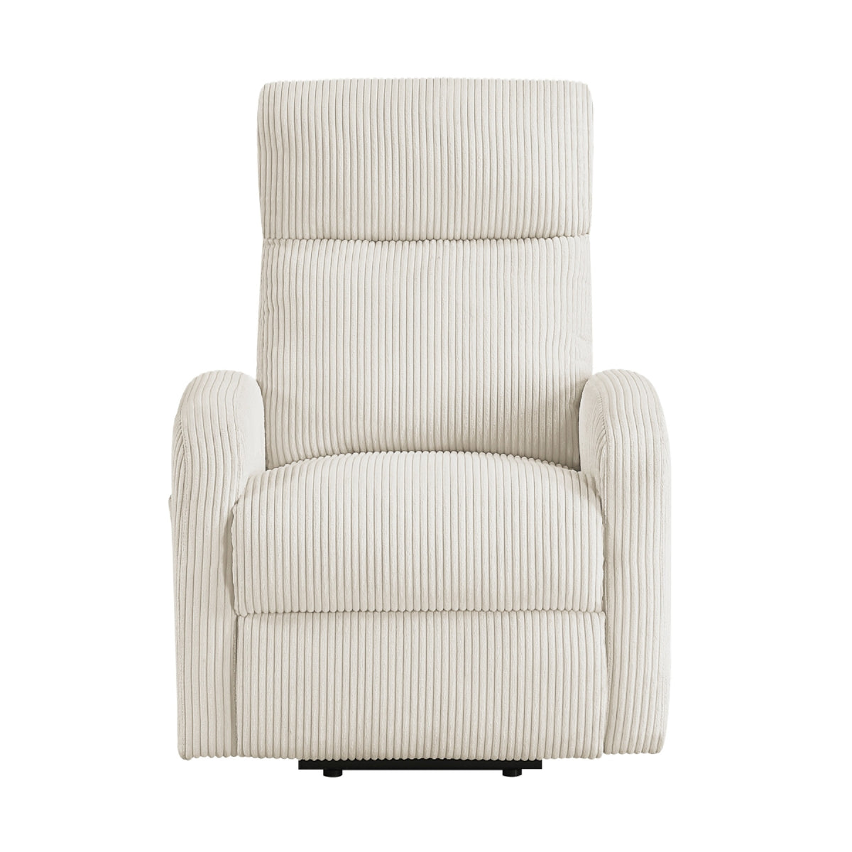 Pary Power Lift Chair, Armrests with Magazine Pocket, Beige Corduroy  - BM347868