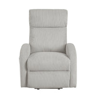 Pary Power Lift Chair, Armrests with Magazine Pocket, Light Gray Corduroy  - BM347871
