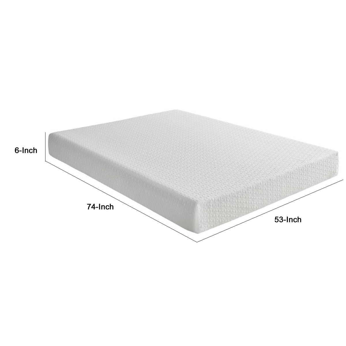Mae Full Size Mattress, Cooling Gel Memory Foam, Tencel Cover, 6 Inch  - BM347877