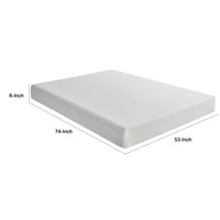 Mae Full Size Mattress, Cooling Gel Memory Foam, Tencel Cover, 6 Inch  - BM347877