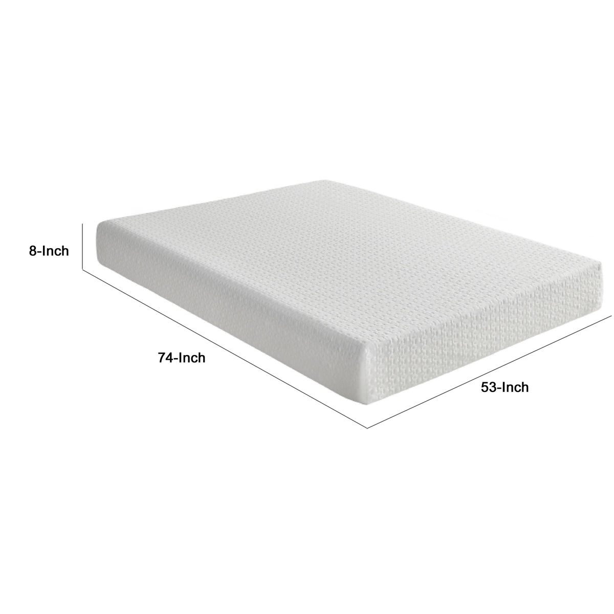 Mae Full Size Mattress, Cooling Gel Memory Foam, Tencel Cover, 8 Inch  - BM347878
