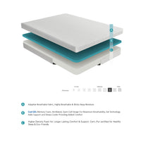 Mae Queen Size Mattress, Cooling Gel Memory Foam, Tencel Cover, 8 Inch  - BM347879