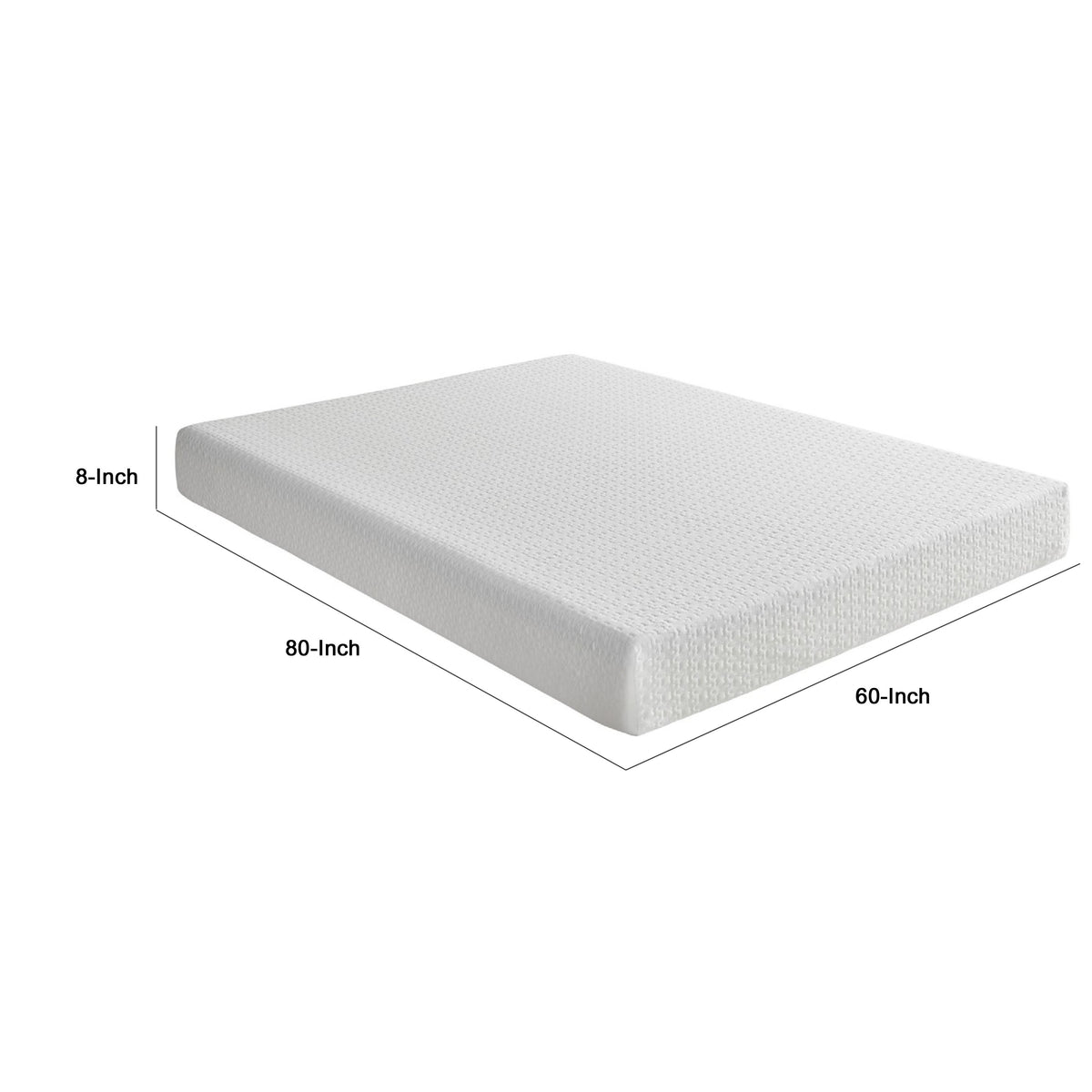 Mae Queen Size Mattress, Cooling Gel Memory Foam, Tencel Cover, 8 Inch  - BM347879