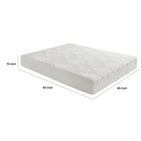 Mae Queen Size Mattress, Gel Memory Foam, Tencel Cover, 10 Inch  - BM347881