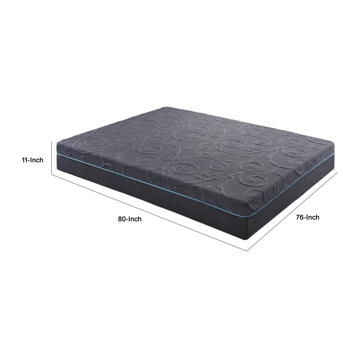 Kae King Size Mattress, Ultra Plush Hybrid Gel Memory Foam, 11 Inch  - BM347884