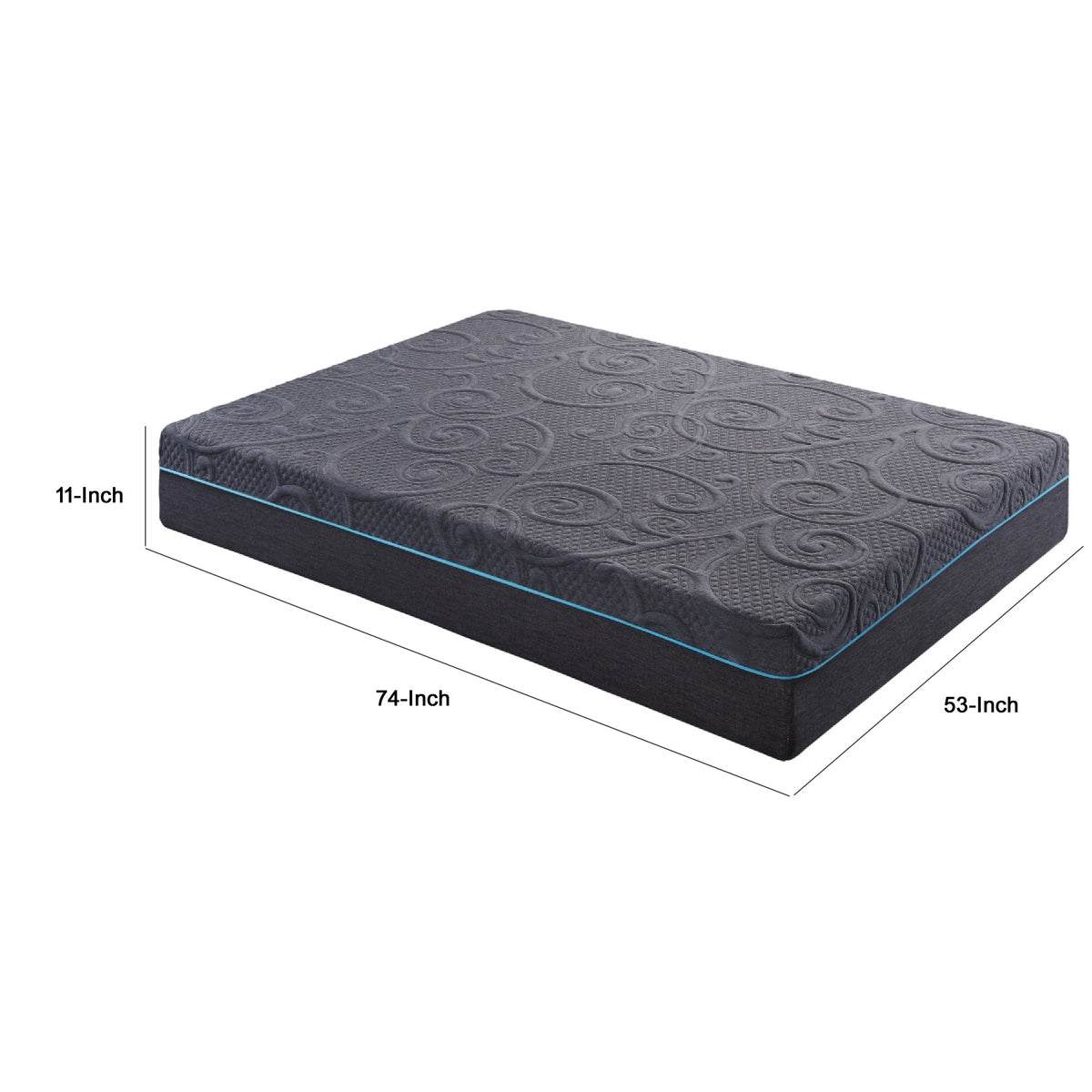 Kae Full Size Mattress, Ultra Plush Hybrid Gel Memory Foam, 11 Inch  - BM347885