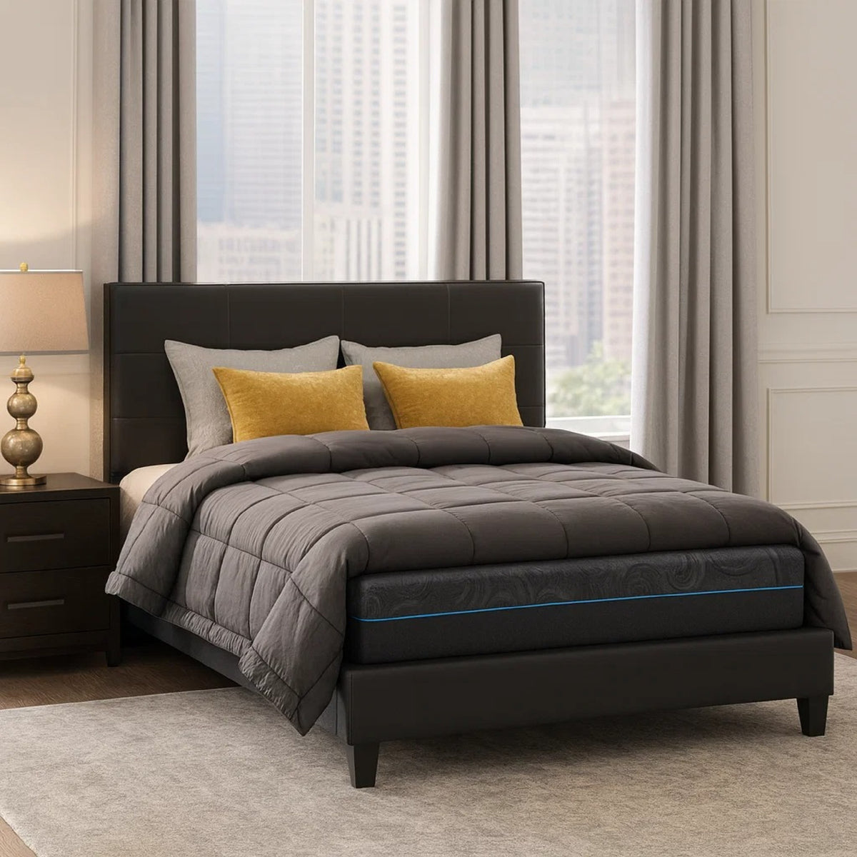 Kae Full Size Mattress, Ultra Plush Hybrid Gel Memory Foam, 11 Inch  - BM347885