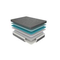 Kae Queen Size Mattress, Ultra Plush Hybrid Gel Memory Foam, 14 Inch  - BM347887