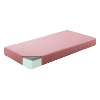 Fia Full Mattress with 1 Pillow, Tea Charcoal Gel Memory Foam, 7 Inch Pink  - BM347889