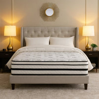 Via California King Mattress, 4 Layer Hybrid Green Tea Foam, 12 Inch  - BM347890