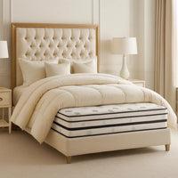 Via California King Mattress, 4 Layer Hybrid Green Tea Foam, 12 Inch  - BM347890