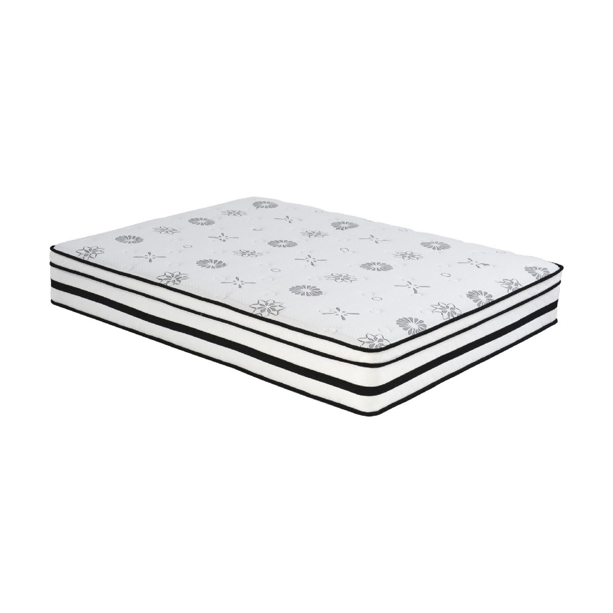 Via Queen Size Mattress, 4 Layer Hybrid Green Tea Infused Foam, 12 Inch  - BM347893