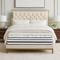Via Queen Size Mattress, 4 Layer Hybrid Green Tea Infused Foam, 12 Inch  - BM347893