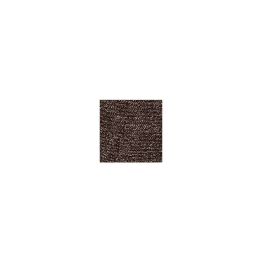Tela Throw Blanket Set of 3, Machine Knitted, Textured Dark Brown Polyester - BM348371