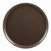 Lexy Side End Table, 24 Inch Round Top, High Gloss Blackish Green - BM348567