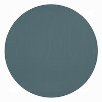 Lemy Coffee Table. 39 Inch Round Top with Pedestal Base, Teal Blue Wood - BM348751