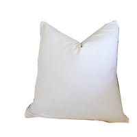 Lefy Accent Pillow, Gray Autumn Leaf Design on White Velvet, 20 Inch Square - BM349733