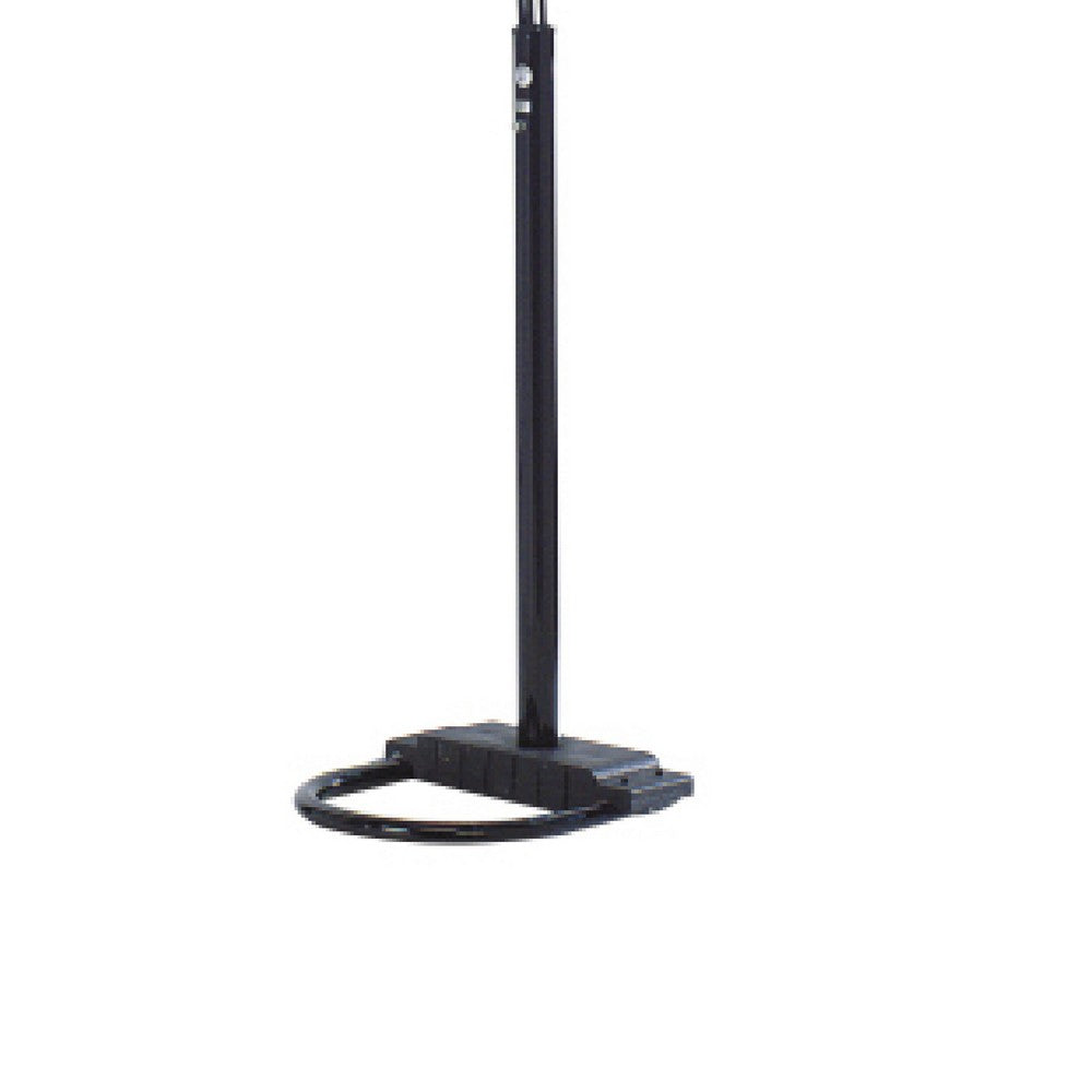 Kyle Arch Floor Lamp, Adjustable Arms, 4 Head Crystal Shades, Black, Gold - BM349752