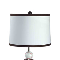 Sports Table Lamp, Basketball, Football, Soccer, 25 Inch for Athlete Kids - BM349774