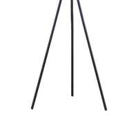 Floor Lamp with Beige Drum Shade, 65 Inch Bronze Metal Tripod Base - BM349777
