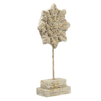 Deki Sculptural Tabletop Decor, Ice Flake Accent Star Shape, Gray - BM350036