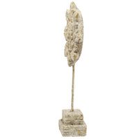 Deki Sculptural Tabletop Decor, Ice Flake Accent Star Shape, Gray - BM350036