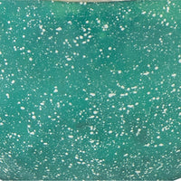 Myla Scented Soy Wax Candle, Round Glass Vessel, Natural Teal Blue - BM350160