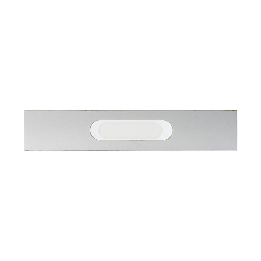 Decorative Tray, Gold Dragonfly, Cutout Handles, White Acrylic 16 Inch - BM350183