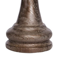 Tabletop Decor, King Chess Piece, Bronze and White Magnesium 21 Inch - BM350194